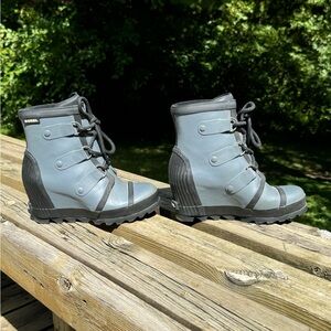 Sorel Joan Rain Boot Wedges